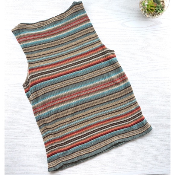 Ralph Lauren Multicolored Knit Top, EUC, XL - Picture 2 of 5